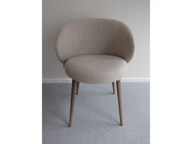 Houten vergadertafel + 4 stoelen mobitec - afbeelding 4 van  5