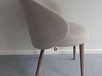 Houten vergadertafel + 4 stoelen mobitec - afbeelding 5 van  5