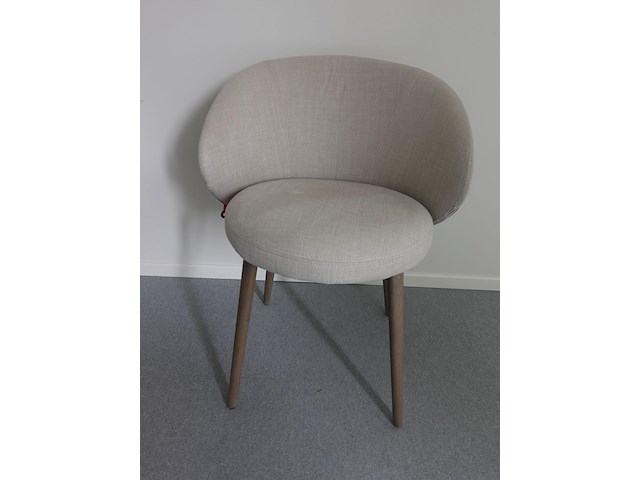 Houten vergadertafel + 6 stoelen mobitec - afbeelding 4 van  6