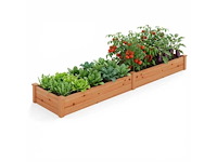 Houten verhoogde tuinpot - afbeelding 1 van  1