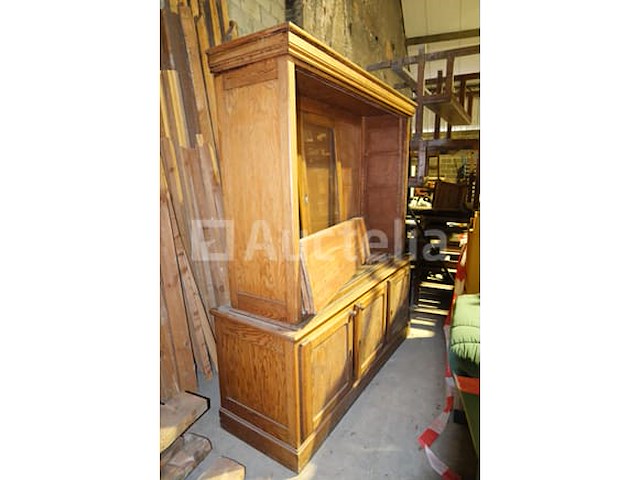 Houten vitrinekast - afbeelding 3 van  8