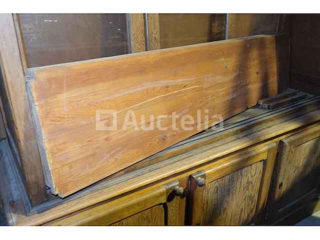 Houten vitrinekast - afbeelding 5 van  8