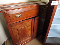 Houten vitrinekast - afbeelding 2 van  3