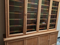 Houten vitrinekast - afbeelding 1 van  9