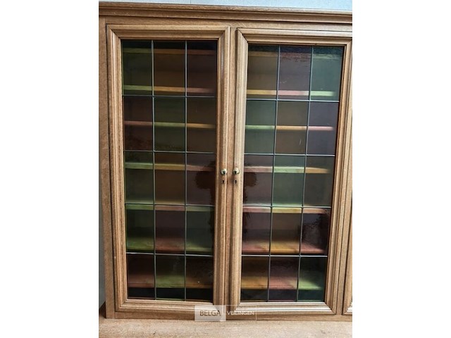 Houten vitrinekast - afbeelding 2 van  9