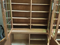 Houten vitrinekast - afbeelding 3 van  9