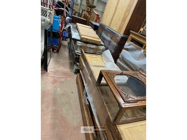 Houten vitrinekast - afbeelding 9 van  9