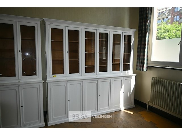 Houten vitrinekast - afbeelding 1 van  6