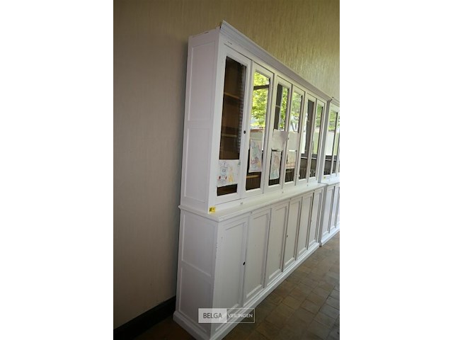 Houten vitrinekast - afbeelding 3 van  6