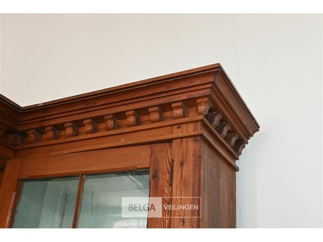 Houten vitrinekast - afbeelding 3 van  6