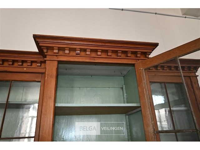 Houten vitrinekast - afbeelding 4 van  6