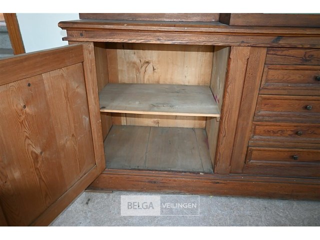 Houten vitrinekast - afbeelding 5 van  6