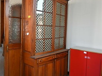 Houten vitrinekast - afbeelding 1 van  5