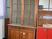 Houten vitrinekast - afbeelding 1 van  6