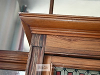 Houten vitrinekast - afbeelding 3 van  6