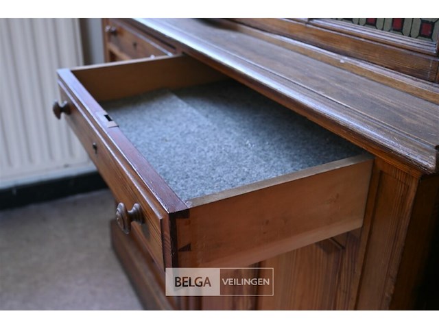 Houten vitrinekast - afbeelding 6 van  6