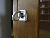 Houten vitrinekast - afbeelding 3 van  3