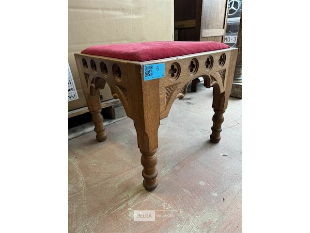 Houten voetenbankje - afbeelding 4 van  4