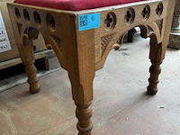 Houten voetenbankje - afbeelding 4 van  4