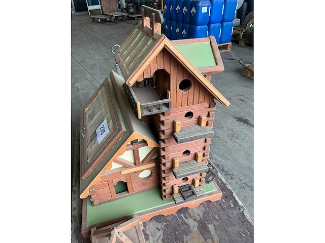 Houten vogelhuis - afbeelding 2 van  4