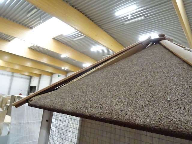 Houten vogelkooi - afbeelding 2 van  4