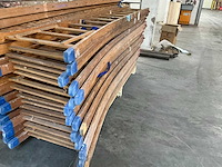 Houten vouwladder (8x) - afbeelding 1 van  4