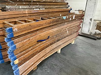 Houten vouwladder (8x) - afbeelding 2 van  4