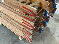 Houten vouwladder (8x) - afbeelding 3 van  4