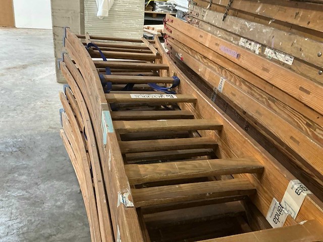 Houten vouwladder (8x) - afbeelding 4 van  4