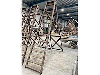 Houten vouwtrap - afbeelding 2 van  2