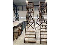 Houten vouwtrap - afbeelding 2 van  2