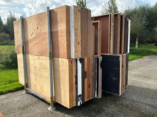 Houten wanden (36x) - afbeelding 1 van  7