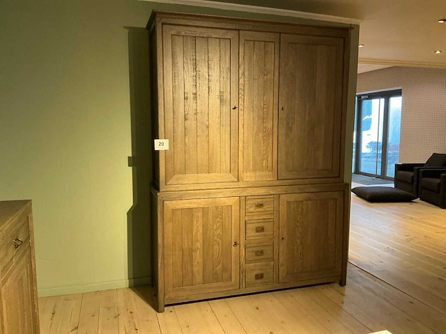 Houten wandkast - afbeelding 3 van  4