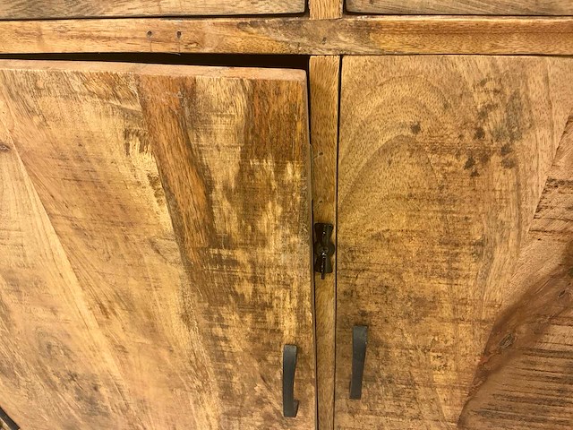 Houten wandkast - afbeelding 4 van  5
