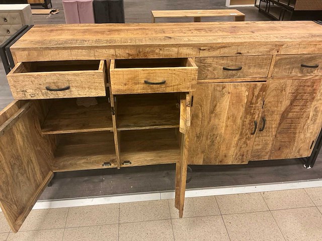 Houten wandkast - afbeelding 5 van  5