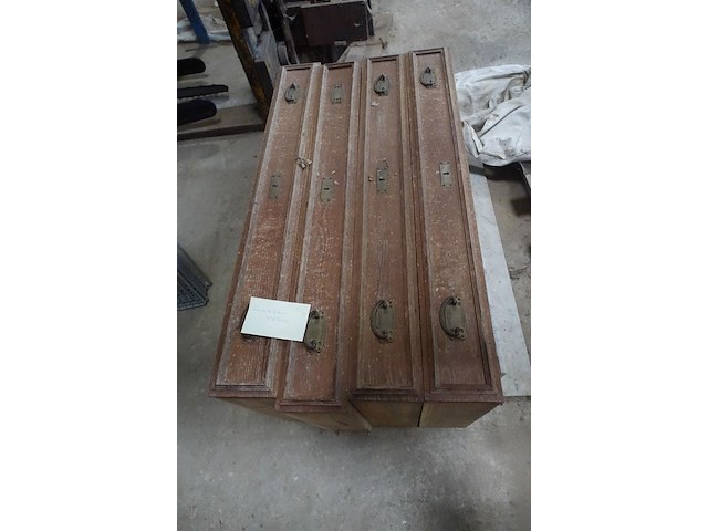 Houten wandkast - afbeelding 3 van  6
