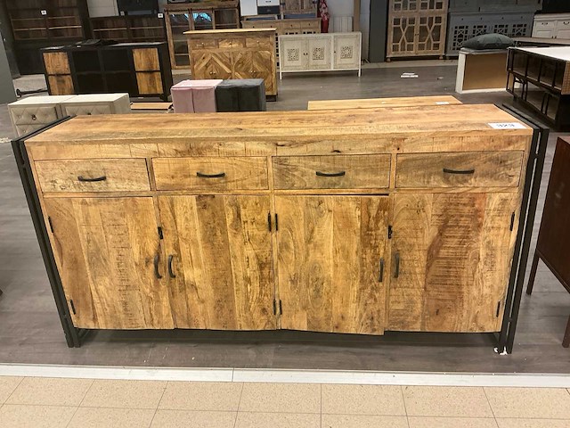 Houten wandkast - afbeelding 2 van  5