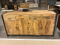 Houten wandkast - afbeelding 2 van  5