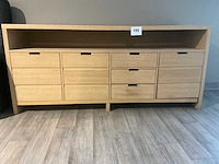Houten wandkast - afbeelding 1 van  3
