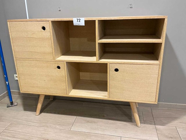Houten wandkast - afbeelding 1 van  2