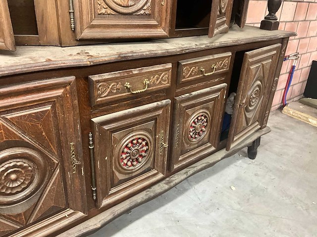 Houten wandkast/buffetkast - afbeelding 2 van  10
