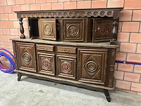 Houten wandkast/buffetkast - afbeelding 3 van  10