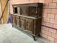 Houten wandkast/buffetkast - afbeelding 4 van  10