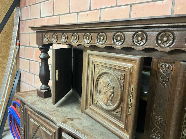 Houten wandkast/buffetkast - afbeelding 8 van  10
