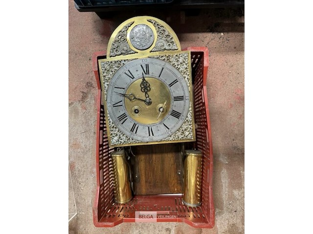 Houten wandklok - afbeelding 3 van  12