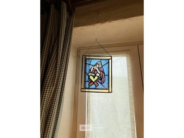 Houten wandplankje met accessoires - afbeelding 5 van  9