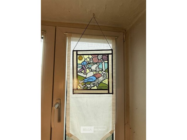 Houten wandplankje met accessoires - afbeelding 6 van  9