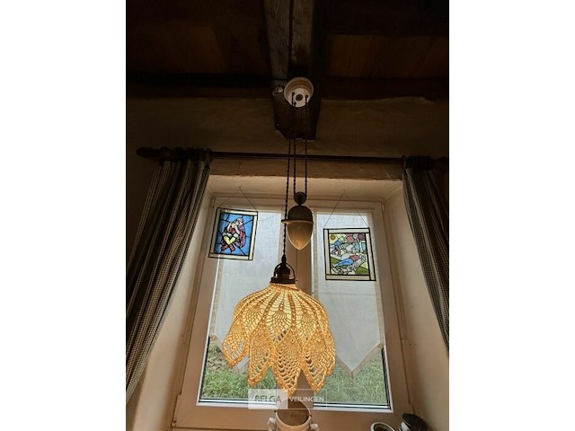 Houten wandplankje met accessoires - afbeelding 7 van  9