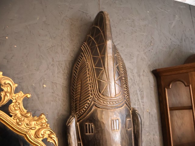 Houten wandsculptuur - afbeelding 2 van  5