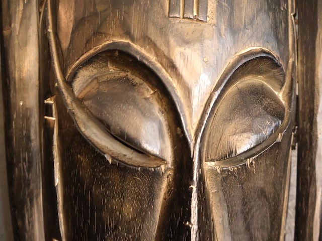 Houten wandsculptuur - afbeelding 5 van  5